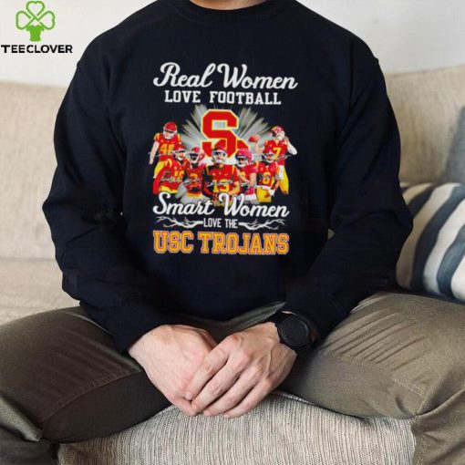 Real women love football smart women love the USC Trojans 2022 hoodie, sweater, longsleeve, shirt v-neck, t-shirt