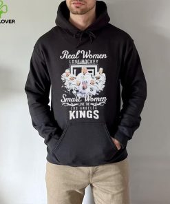 Real women love hockey smart women love the Los Angeles Kings signatures hoodie, sweater, longsleeve, shirt v-neck, t-shirt