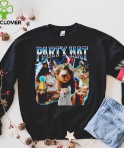 Reallylittlecat party hat cat hoodie, sweater, longsleeve, shirt v-neck, t-shirt