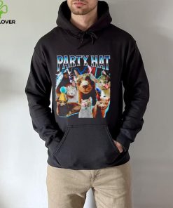 Reallylittlecat party hat cat hoodie, sweater, longsleeve, shirt v-neck, t-shirt