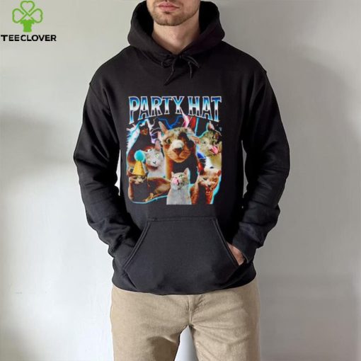 Reallylittlecat party hat cat hoodie, sweater, longsleeve, shirt v-neck, t-shirt