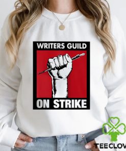 Rebekah Entralgo Writers Guild On Strike Shirt