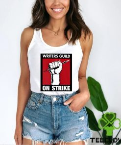 Rebekah Entralgo Writers Guild On Strike Shirt