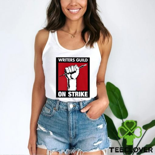 Rebekah Entralgo Writers Guild On Strike Shirt