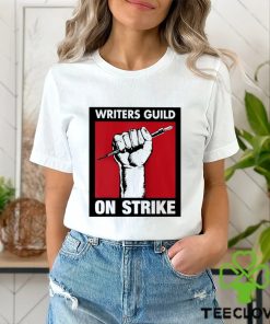 Rebekah Entralgo Writers Guild On Strike Shirt