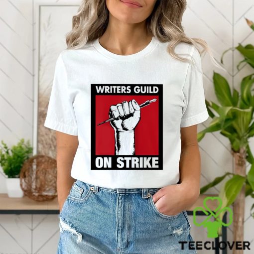 Rebekah Entralgo Writers Guild On Strike Shirt