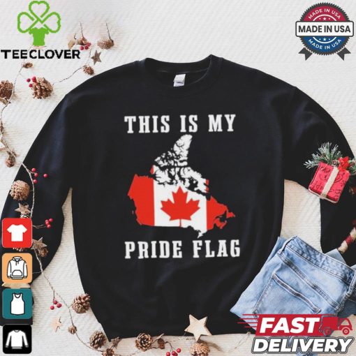 Rebel News This Is My Pride Flag Canada T hoodie, sweater, longsleeve, shirt v-neck, t-shirt