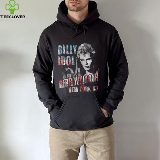 Rebel Yell Tour New York ’83 Billy Idol Tour Musician hoodie, sweater, longsleeve, shirt v-neck, t-shirt