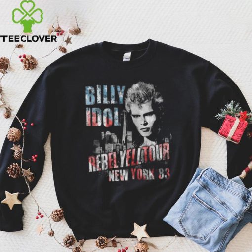 Rebel Yell Tour New York ’83 Billy Idol Tour Musician hoodie, sweater, longsleeve, shirt v-neck, t-shirt