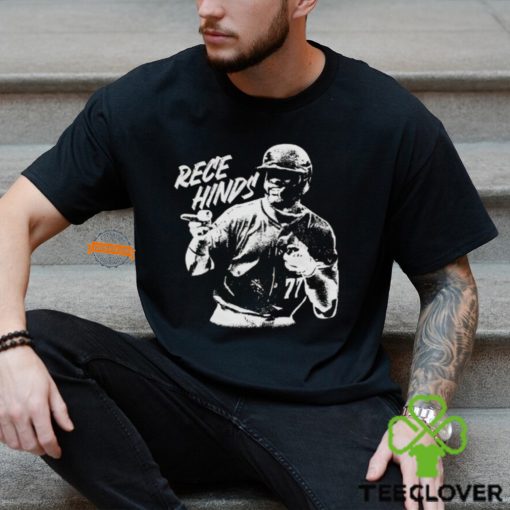 Rece Hinds Cincinnati Reds silhouette shirt