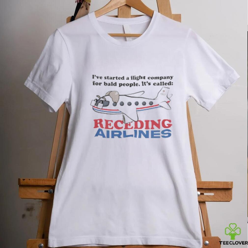 Receding Airline T Shirt Receding Airline T Shirt