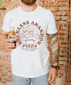 Reckless abandon charge it to the house pizza delivery service 1 182 ur mom shirt