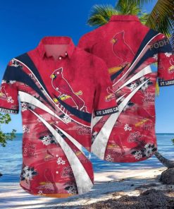 Red Aloha MLB St Louis Cardinals Funny Hawaiian Shirt Best Beach Gift