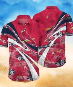 Red Aloha MLB St Louis Cardinals Funny Hawaiian Shirt Best Beach Gift