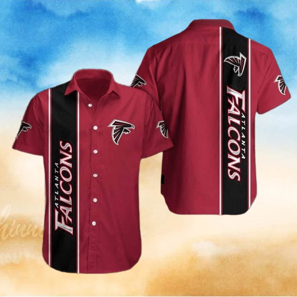 Red Aloha NFL Atlanta Falcons Hawaiian Shirt Gift For Football Fans Red Aloha NFL Atlanta Falcons Hawaiian Shirt Gift For Football Fans