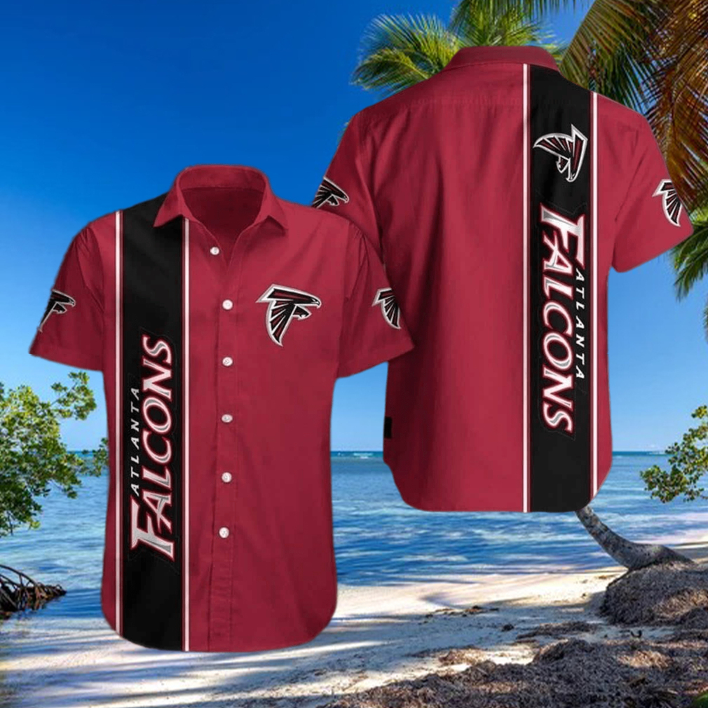 Red Aloha NFL Atlanta Falcons Hawaiian Shirt Gift For Football Fans Red Aloha NFL Atlanta Falcons Hawaiian Shirt Gift For Football Fans