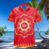 Red Aloha NFL Kansas City Chiefs Funny Hawaiian Shirt Gift For Football Boyfriend