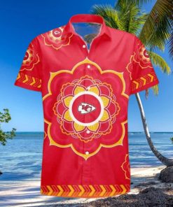 Red Aloha NFL Kansas City Chiefs Funny Hawaiian Shirt Gift For Football Boyfriend