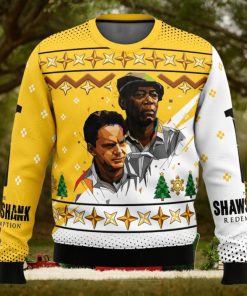 Red & Andy The Shawshank Redemption Ugly Christmas Sweater