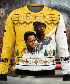 Red & Andy The Shawshank Redemption Ugly Christmas Sweater 1 Red & Andy The Shawshank Redemption Ugly Christmas Sweater