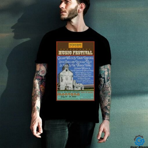 Red Ants Pants Music Festival July 24 27 2025 White Sulphur Springs Montana T shirts