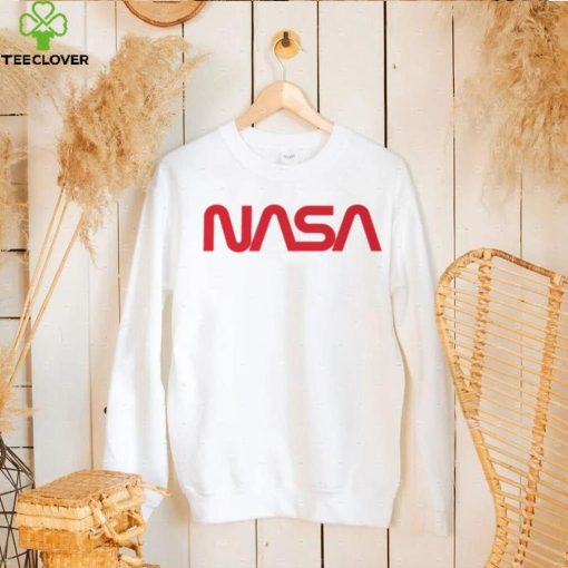 Red Big Logo Nasa T Shirt