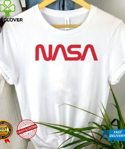 Red Big Logo Nasa T Shirt