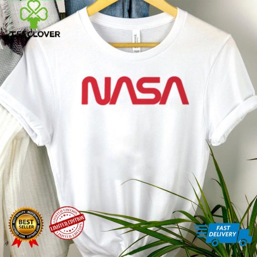 Red Big Logo Nasa T Shirt