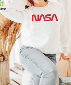 Red Big Logo Nasa T Shirt