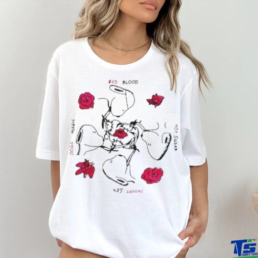 Red Blood Hot Sugar Snoopy Sex Dog Magic Shirt