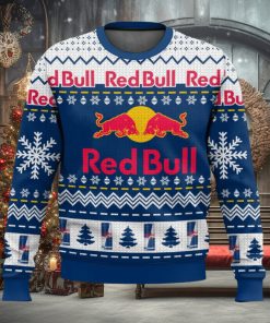 Red Bull Energy Drink Ugly Christmas Sweater 2023 Christmas Gift 3D Sweater