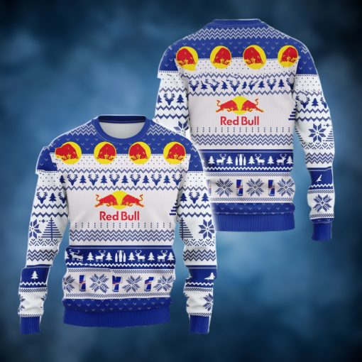 Red Bull Energy Drink Ugly Christmas Sweater