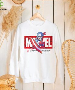 Red Captain America T Shirt Kids