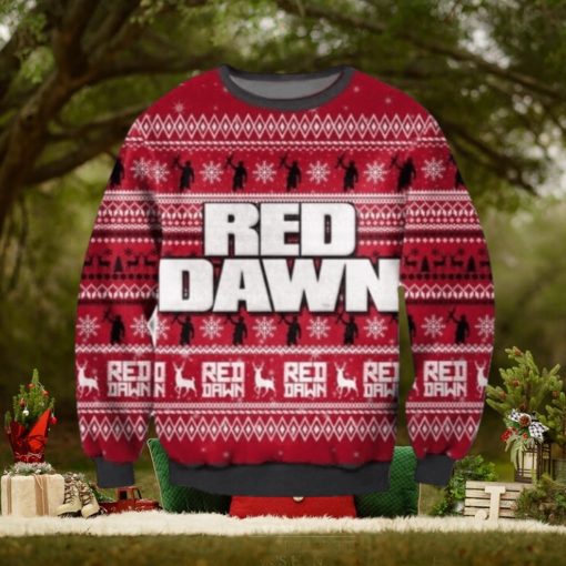 Red Dawn Christmas Sweathoodie, sweater, longsleeve, shirt v-neck, t-shirt