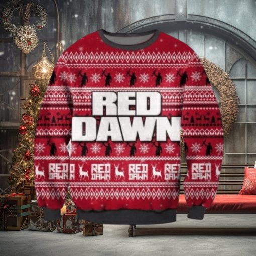 Red Dawn Christmas Sweathoodie, sweater, longsleeve, shirt v-neck, t-shirt