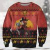 Jagermeister Logo Ugly Christmas Sweater 3D Shirt   Green