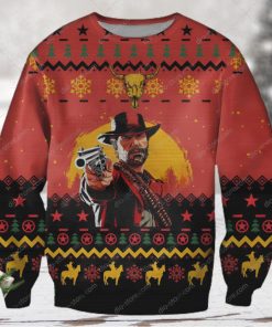 Red Dead Redemption Ugly Christmas Sweater 3D Shirt