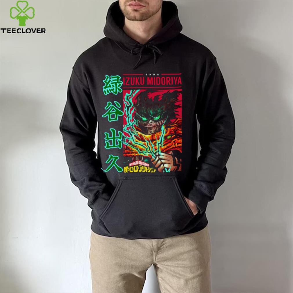 Red Esign My Hero Academia Izuku Midoriya Unisex T Shirt Red Esign My Hero Academia Izuku Midoriya Unisex T Shirt