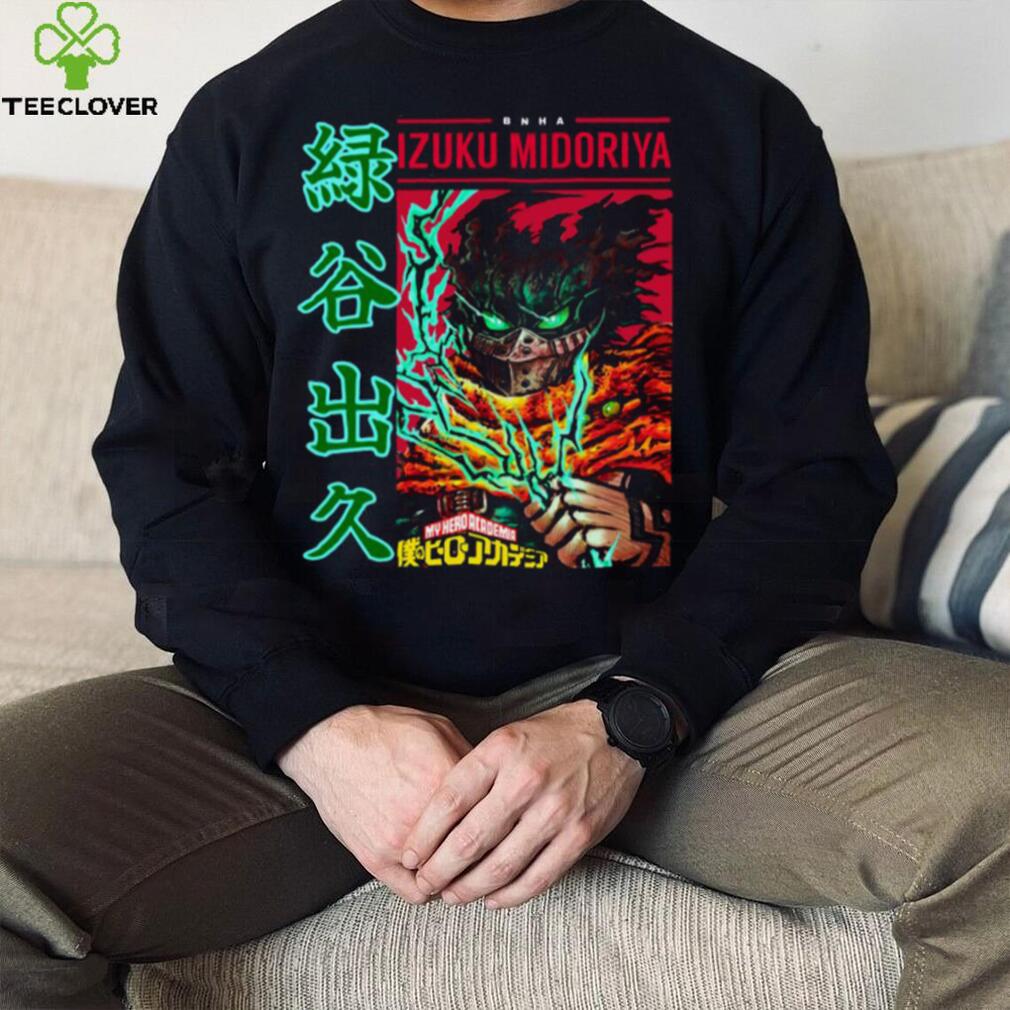 Red Esign My Hero Academia Izuku Midoriya Unisex T Shirt Red Esign My Hero Academia Izuku Midoriya Unisex T Shirt