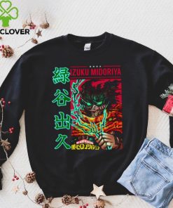 Red Esign My Hero Academia Izuku Midoriya Unisex T Shirt