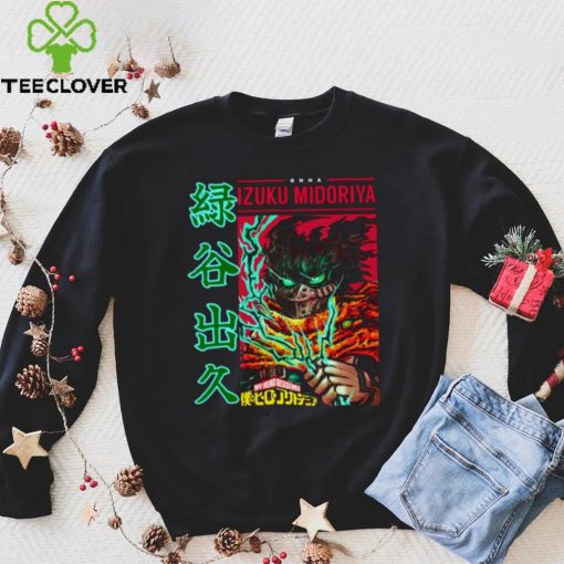 Red Esign My Hero Academia Izuku Midoriya Unisex T Shirt