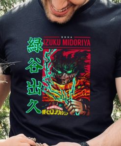 Red Esign My Hero Academia Izuku Midoriya Unisex T Shirt