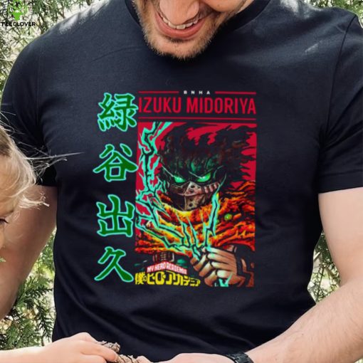 Red Esign My Hero Academia Izuku Midoriya Unisex T Shirt