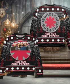 Red Hot Chili Peppers 3D Ugly Christmas Sweater, Funny Sweater