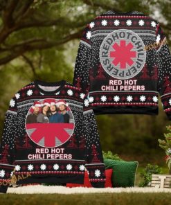 Red Hot Chili Peppers 3D Ugly Christmas Sweater, Funny Sweater