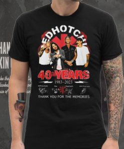 Red Hot Chili Peppers 40 Years Of 1983 2023 T Shirt