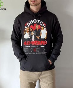 Red Hot Chili Peppers 40 Years Of 1983 2023 T Shirt