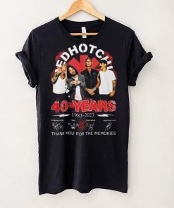 Red Hot Chili Peppers 40 Years Of 1983 2023 T Shirt