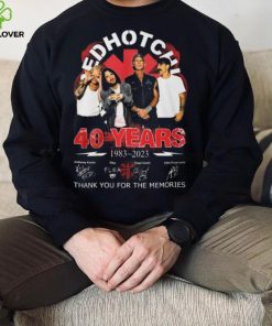 Red Hot Chili Peppers 40 Years Of 1983 2023 T Shirt
