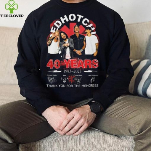 Red Hot Chili Peppers 40 Years Of 1983 2023 T Shirt